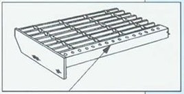 nosing bar,steel grating