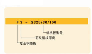 钢格板标记